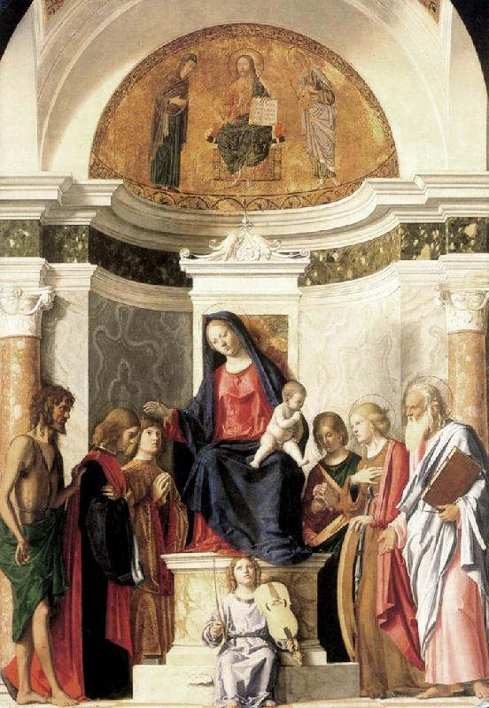 CIMA da Conegliano Madonna Enthroned with the Child dfg oil painting picture